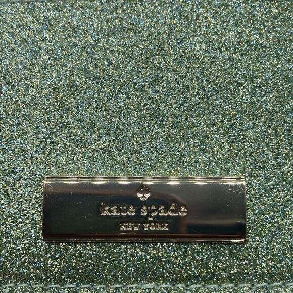 Kate Spade Kenzie Boxed Glitter Small Cardholder Wallet Bag Purse - Picture 3 of 13